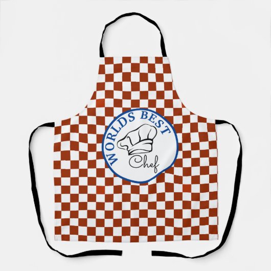 Tablier d'impression du meilleur chef du monde (Recto)