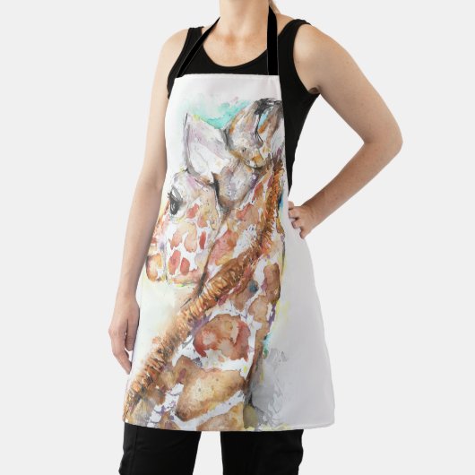 Tablier d'impression girafe (Insitu)