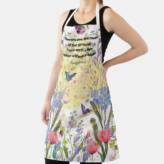 Tablier d'impression intégral pour femmes (Insitu)