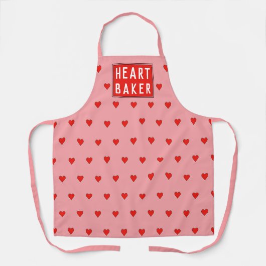 Tablier d'impression intégrale Valentine Baker (Recto)