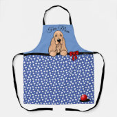 Tablier d'impression KiniArt Cocker Spaniel (Recto)