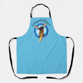Tablier d'impression KiniArt Jazzy Moose (Recto)