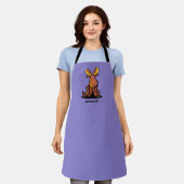 Tablier d'impression KiniArt Jazzy Moose (Porté)