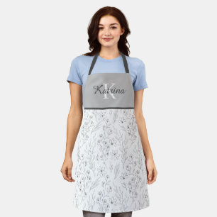 Tablier d'impression monogramme