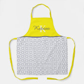 Tablier d'impression monogramme (Recto)
