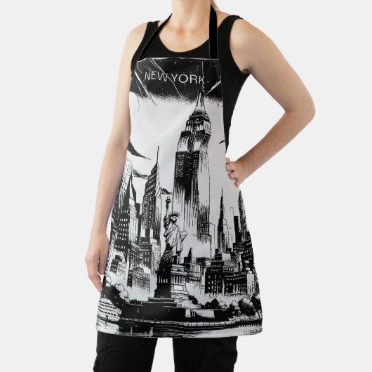 Tablier d'impression New York (Insitu)