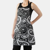 Tablier d'impression noir et blanc (Insitu)