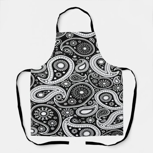 Tablier d'impression noir et blanc (Recto)