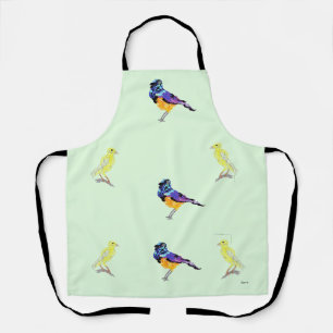 Tablier d'impression : Oiseaux
