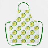 Tablier d'impression panoramique Avocados Green Fi (Recto)