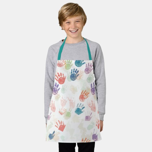 Tablier d'impression pour enfants (Porté)