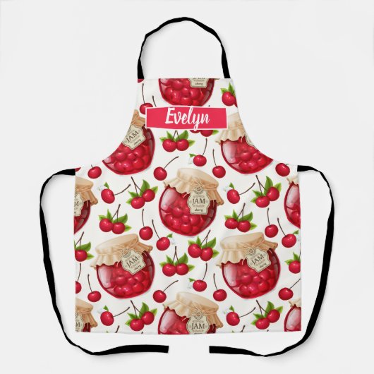 Tablier d'impression recouvert de confiture de cer (Recto)