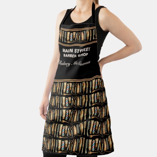 Tablier d'impression recto verso BARBER (Insitu)