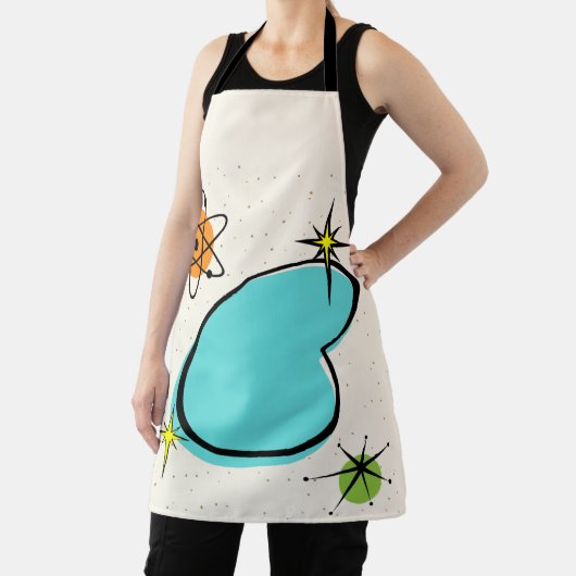 Tablier d'impression rétro atomique Boomerang (Insitu)