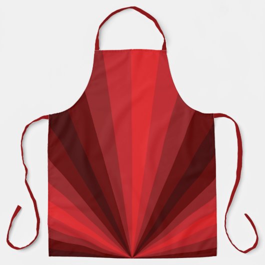 Tablier d'impression rouge tout-en-un (Recto)