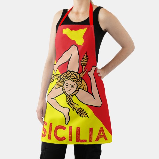 Tablier d'impression Sicile (Insitu)