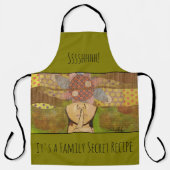 Tablier D'Impression Ssssshhhh (Recto)