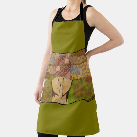 Tablier D'Impression Ssssshhhh (Insitu)