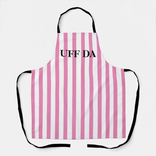 Tablier D'Impression Tout-En-Dessus En Gris Rose (Recto)
