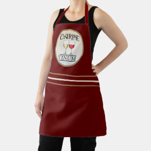 Tablier d'impression tout-en Humour à vin