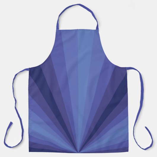 Tablier d'impression tout-en-plan bleu (Recto)