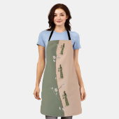 Tablier d'impression tout-en-plan du roi assyrien (Porté)