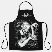 Tablier d'impression tout-en-plan noir Monogramme  (Recto)