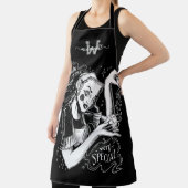 Tablier d'impression tout-en-plan noir Monogramme  (Insitu)