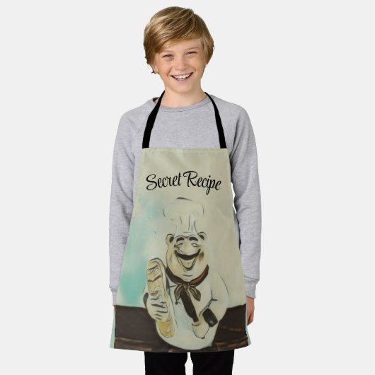 Tablier d'impression tout-en-un chef (Porté)