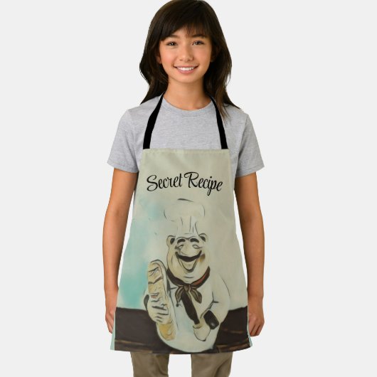 Tablier d'impression tout-en-un chef (Insitu)