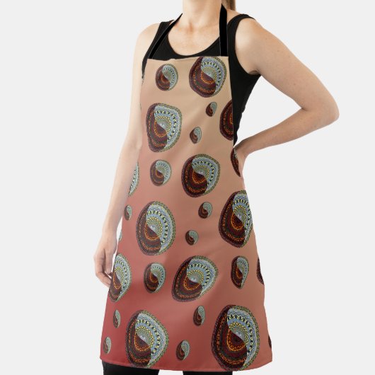 Tablier d'impression tout-en-un-ciel et de l'enfer (Insitu)