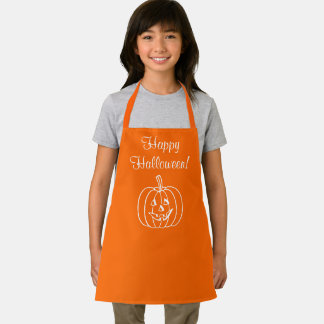 Tablier d'impression tout-en-un Citrouille d'Hallo