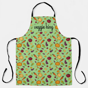 tablier d'impression tout-en-un du roi veggie
