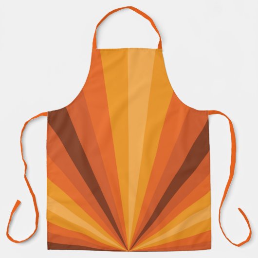 Tablier d'impression tout-en-un orange (Recto)