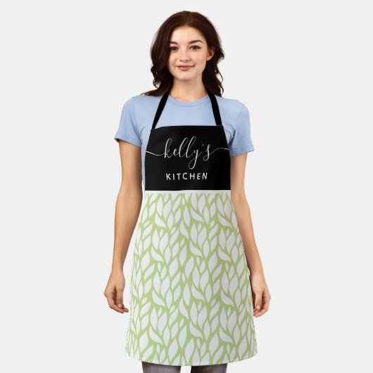 Tablier d'impression tout-en-un personnalisé (Porté)