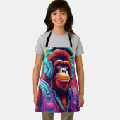 Tablier d'impression tout-en-un pour enfants, peti (Insitu)