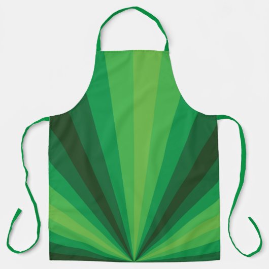 Tablier d'impression tout-en-un vert (Recto)