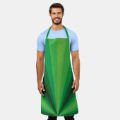 Tablier d'impression tout-en-un vert (Porté)