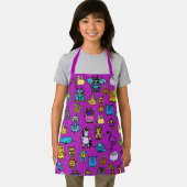 Tablier d'impression tout-en-un - violet (Insitu)