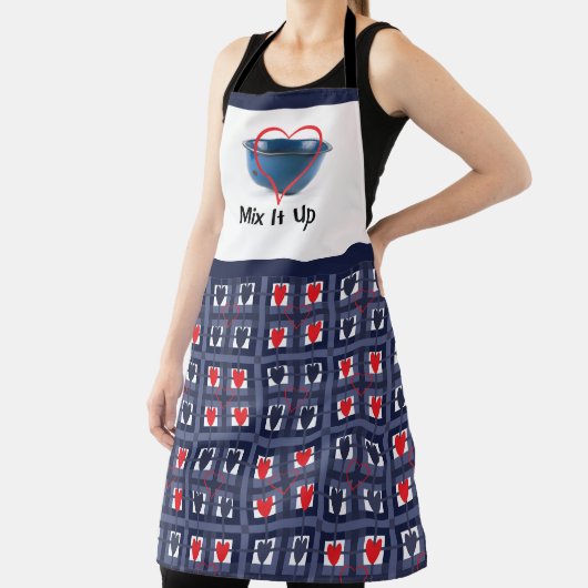 Tablier d'impression Valentine (Insitu)