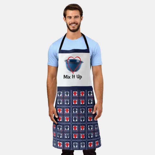 Tablier d'impression Valentine (Porté)