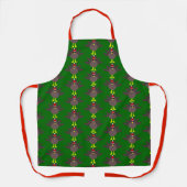 Tablier Dinde de Noël mignonne (Recto)