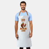Tablier Dinde de Thanksgiving Chef (Porté)