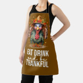 Tablier Dinde pour la fête de Thanksgiving (Insitu)