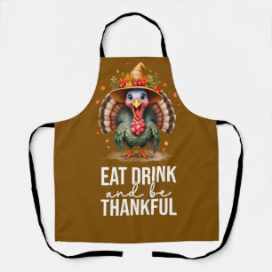 Tablier Dinde pour la fête de Thanksgiving