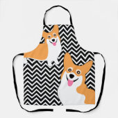 Tablier Dîner Pembroke Welsh Corgi (Recto)