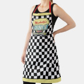 Tablier Diner Symbole rétro les années 50 Midsiècle modern (Insitu)