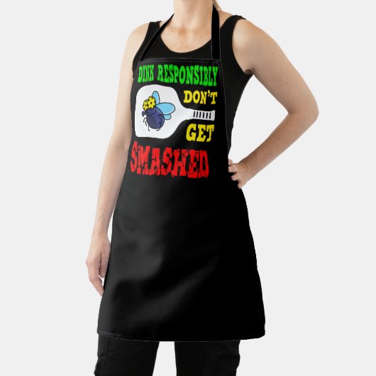 Tablier Dinez de manière responsable - Funny Pickleball (Insitu)