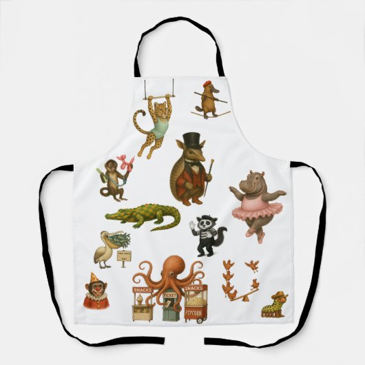 Tablier Dingaling Bros Circus acts (Recto)