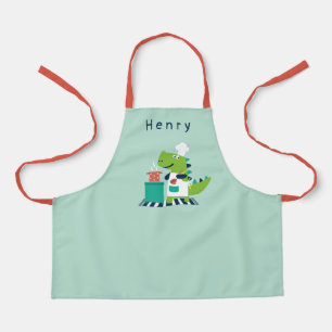 Tablier Dino Chef Apron Avec Nom